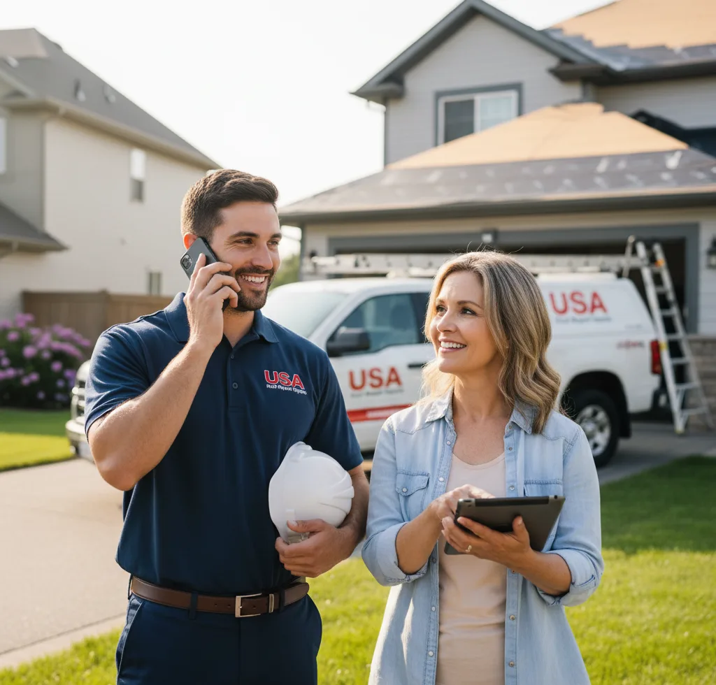 USA Roof Repair Experts customer support in Midway